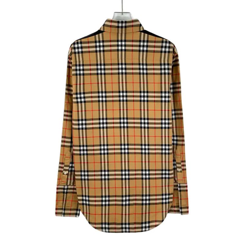 Burberry Burberry Women's Brown Cotton Shirt Size XS / US 0-2 / IT 36-38 - 2 Thumbnail