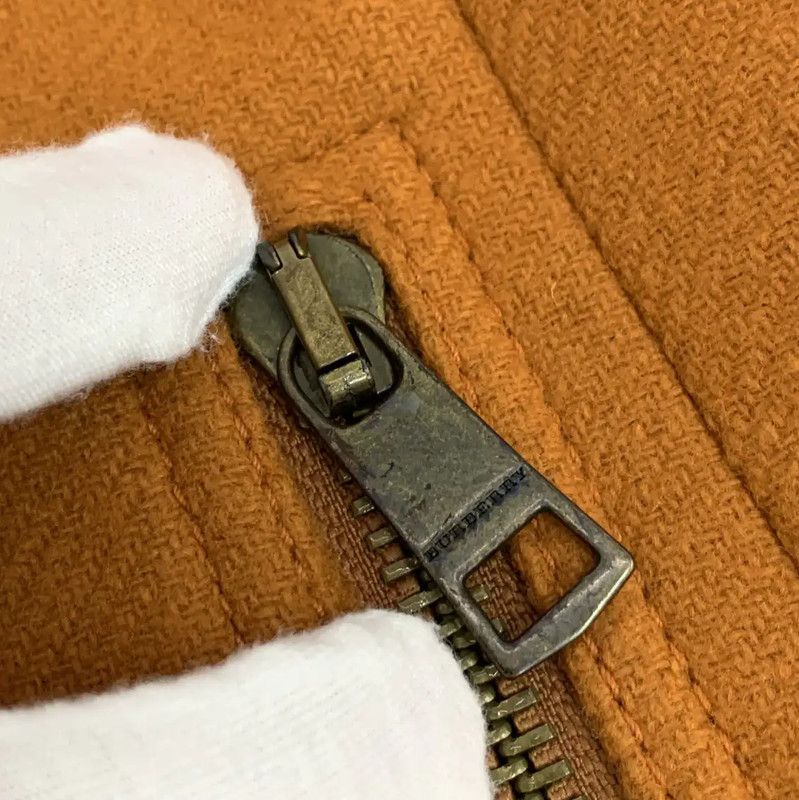 Burberry Burberry Orange Wool Ladies Coat (Size XS) Size XS / US 0-2 / IT 36-38 - 9 Thumbnail