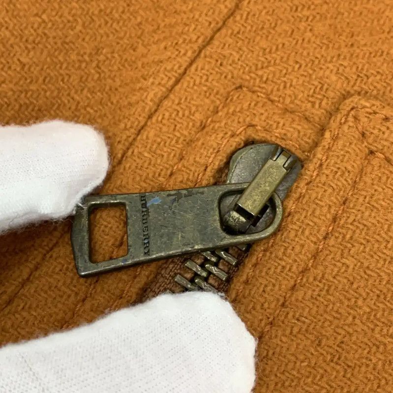 Burberry Burberry Orange Wool Ladies Coat (Size XS) Size XS / US 0-2 / IT 36-38 - 8 Thumbnail