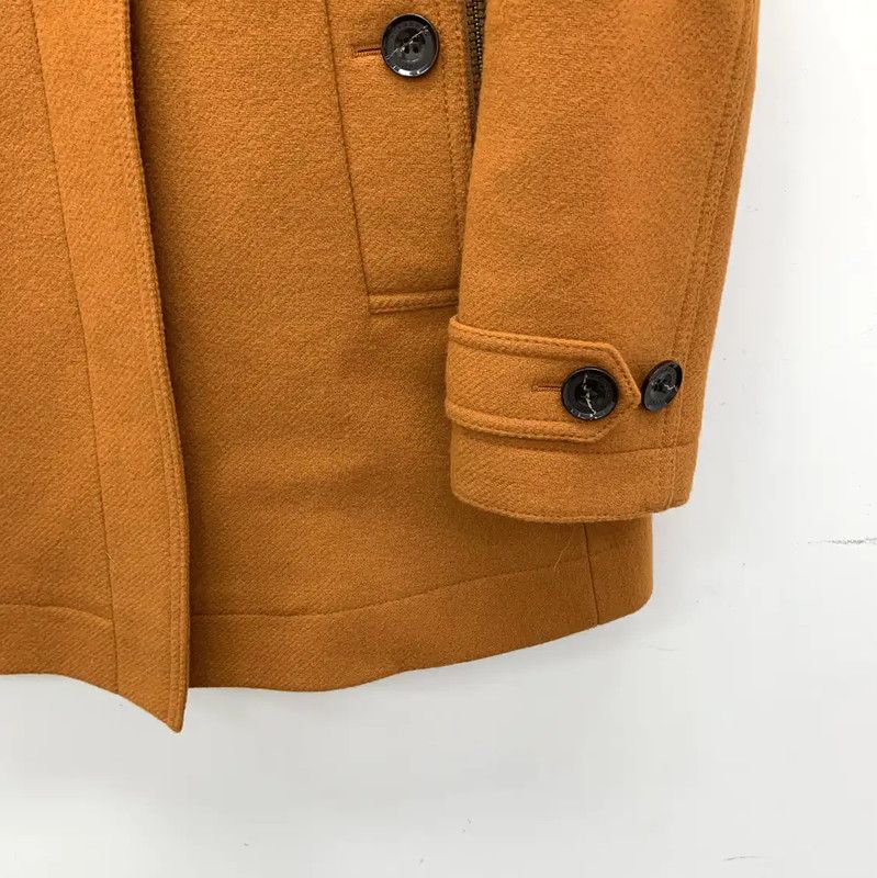 Burberry Burberry Orange Wool Ladies Coat (Size XS) Size XS / US 0-2 / IT 36-38 - 4 Thumbnail