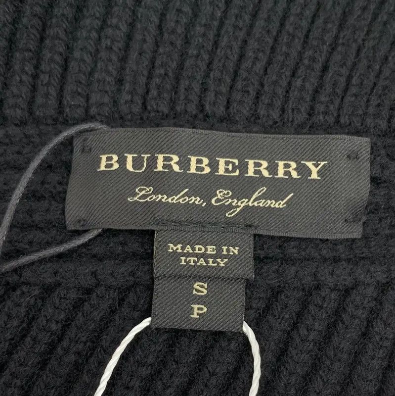 Burberry Burberry Black Wool Knit Sweater Size S / US 4 / IT 40 - 5 Thumbnail