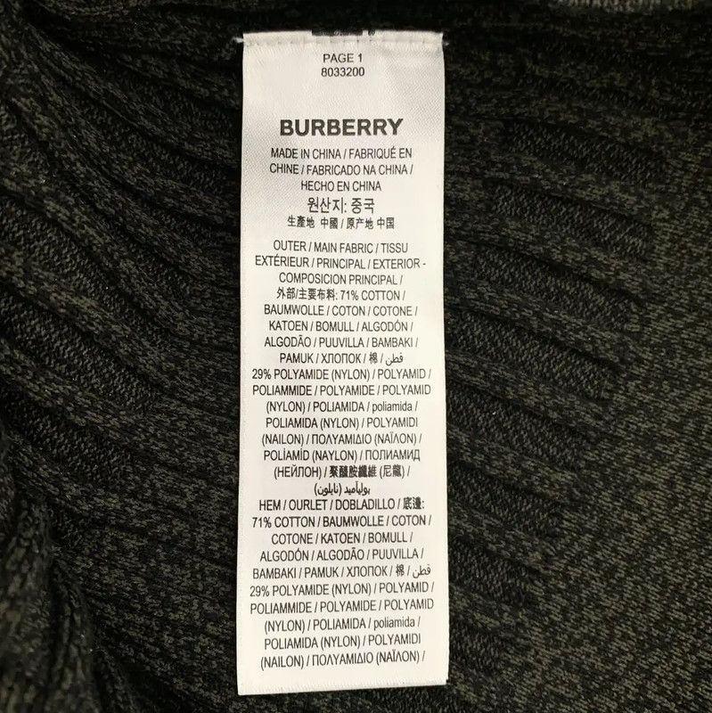 Burberry Burberry Ribbed Knit Turtleneck Sweater Size XS / US 0-2 / IT 36-38 - 6 Thumbnail