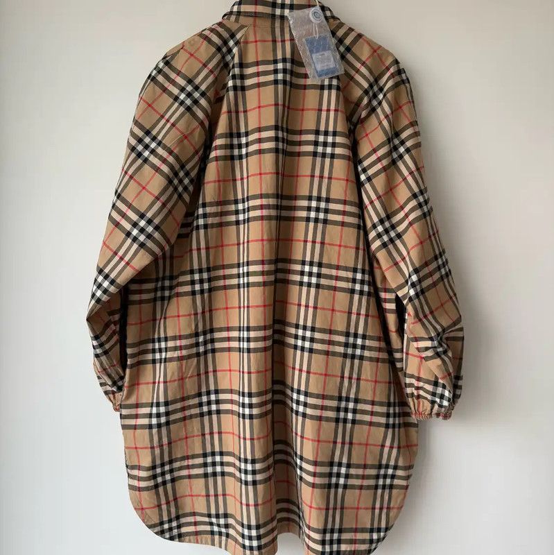 Burberry Burberry Long Sleeve Cotton Check Shirt Size L / US 10 / IT 46 - 2 Thumbnail
