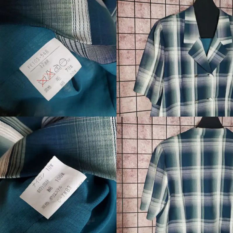 Burberry Burberry Green Wool-Blend Short Cardigan Size L / US 10 / IT 46 - 3 Thumbnail