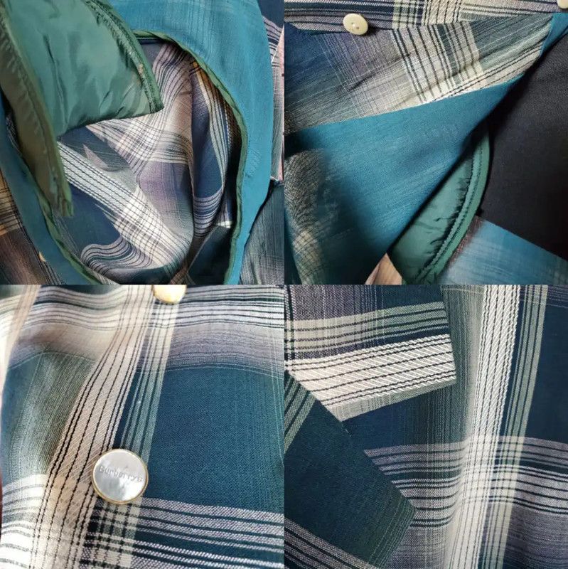 Burberry Burberry Green Wool-Blend Short Cardigan Size L / US 10 / IT 46 - 10 Thumbnail