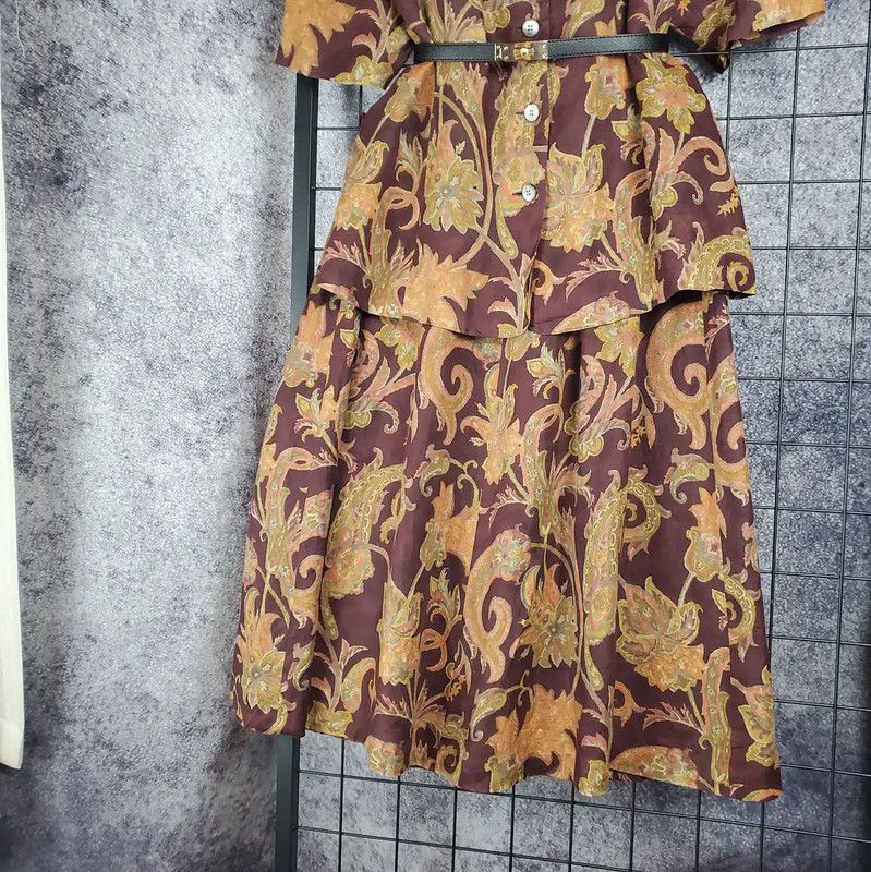 Burberry Summer Purple Floral Print Top