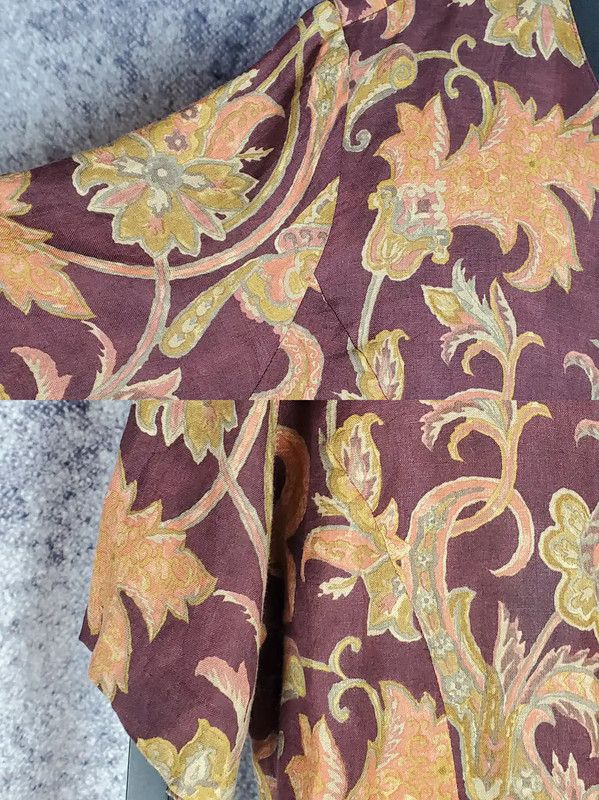 Burberry Summer Purple Floral Print Top