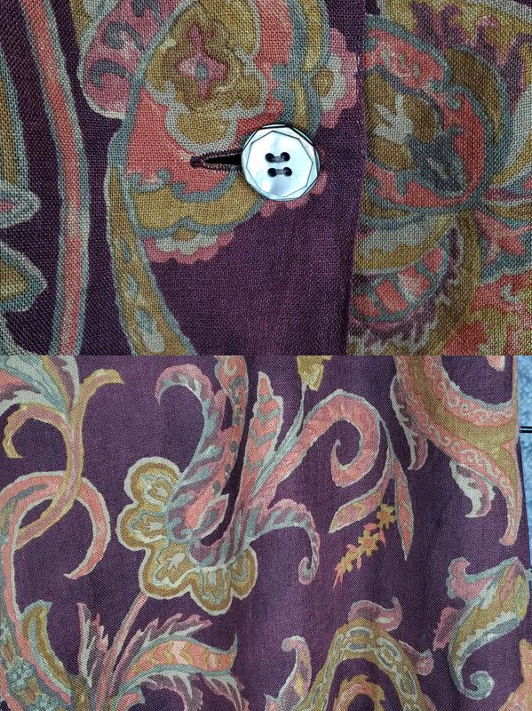Burberry Summer Purple Floral Print Top