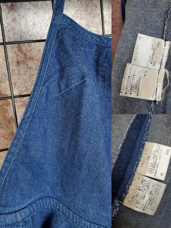 Burberry Burberry Irregular Hem Blue Cotton Dress Size S / US 4 / IT 40 - 7 Thumbnail