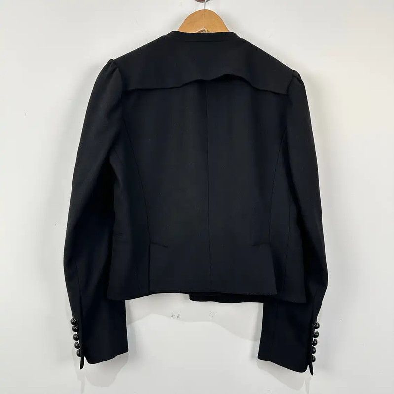 Burberry Burberry Black Wool Women's Jacket M Size Size M / US 6-8 / IT 42-44 - 2 Thumbnail