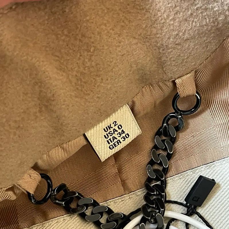 Burberry Burberry Khaki Cotton Women's Trench Coat Size L / US 10 / IT 46 - 5 Thumbnail