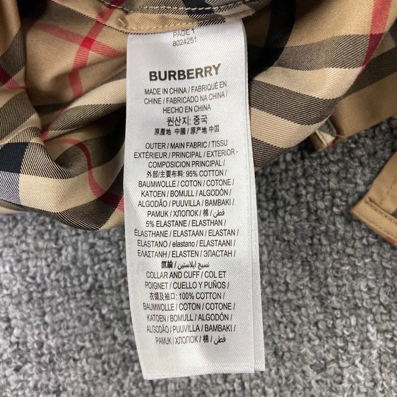 Burberry Burberry Color-Block Cotton Women's Shirt Size XL / US 12-14 / IT 48-50 - 6 Thumbnail