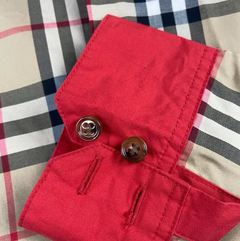 Burberry Burberry Color-Block Cotton Women's Shirt Size XL / US 12-14 / IT 48-50 - 4 Thumbnail