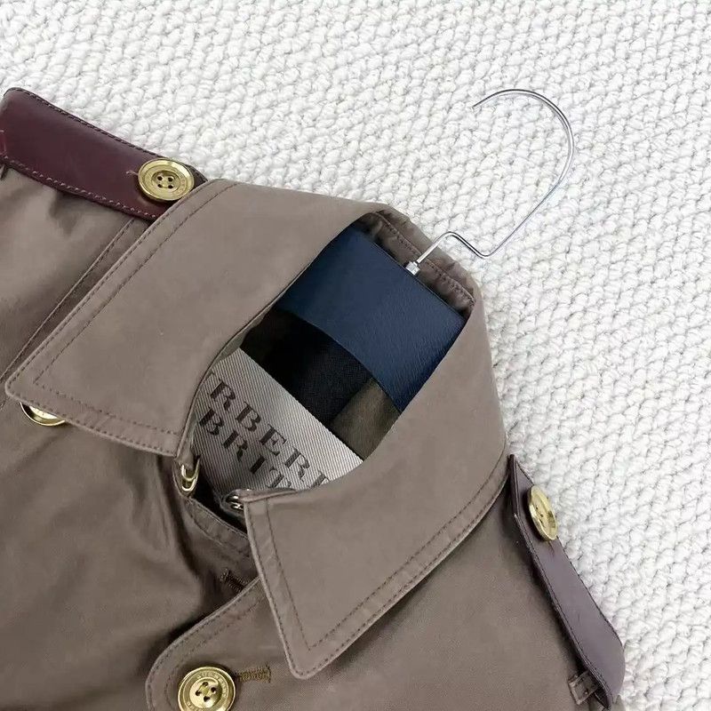 Burberry Burberry Mid-Length Cotton Blend Trench Coat Size M / US 6-8 / IT 42-44 - 3 Thumbnail