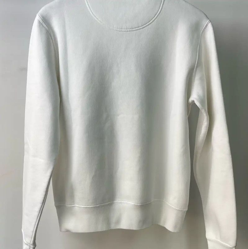Burberry Burberry Women's White Cotton Sweatshirt Size XS / US 0-2 / IT 36-38 - 2 Thumbnail
