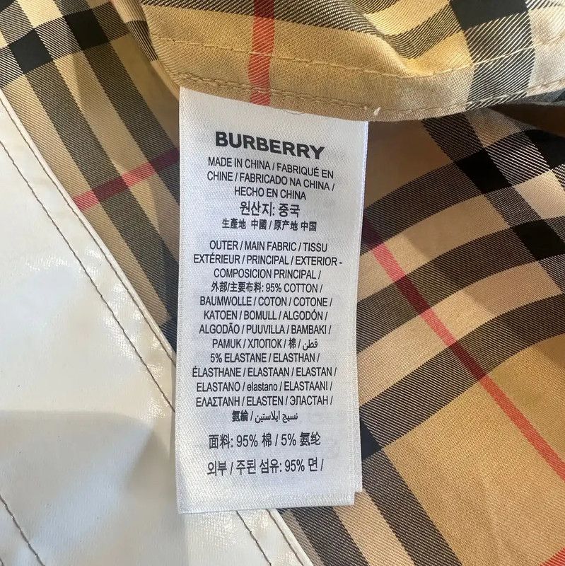 Burberry Burberry Khaki Long Sleeve Shirt for Women Size L / US 10 / IT 46 - 5 Thumbnail