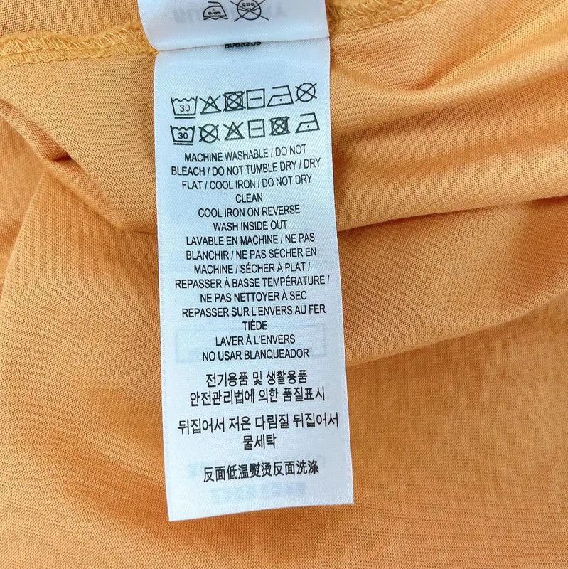 Burberry Burberry Summer Yellow Cotton T-Shirt for Women Size L / US 10 / IT 46 - 9 Thumbnail
