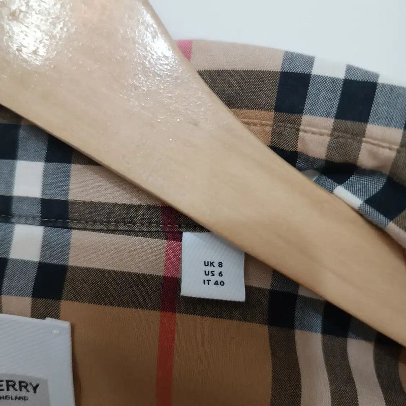 Burberry Burberry Colorful Cotton Women's Top Size L / US 10 / IT 46 - 8 Thumbnail