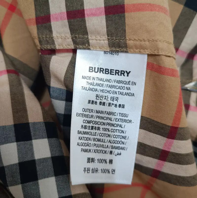 Burberry Burberry Colorful Cotton Women's Top Size L / US 10 / IT 46 - 6 Thumbnail