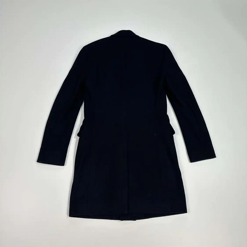 Burberry Burberry Black Wool Trench Coat for Women Size XS / US 0-2 / IT 36-38 - 2 Thumbnail