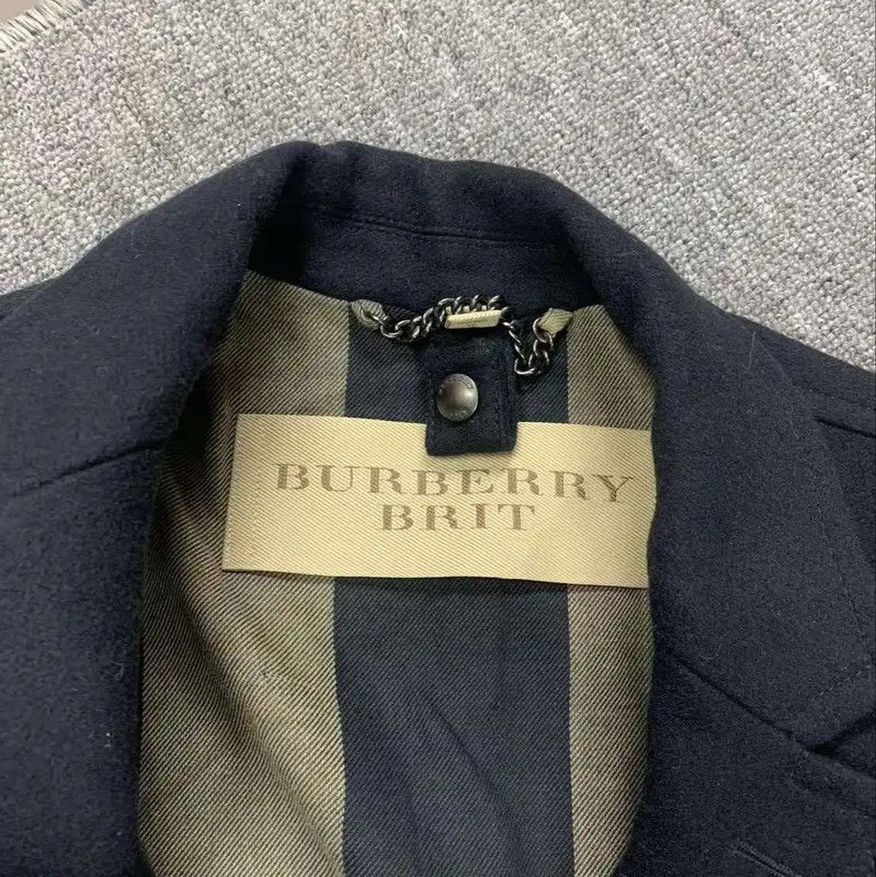 Burberry Burberry Black Wool Trench Coat for Women Size XS / US 0-2 / IT 36-38 - 3 Thumbnail