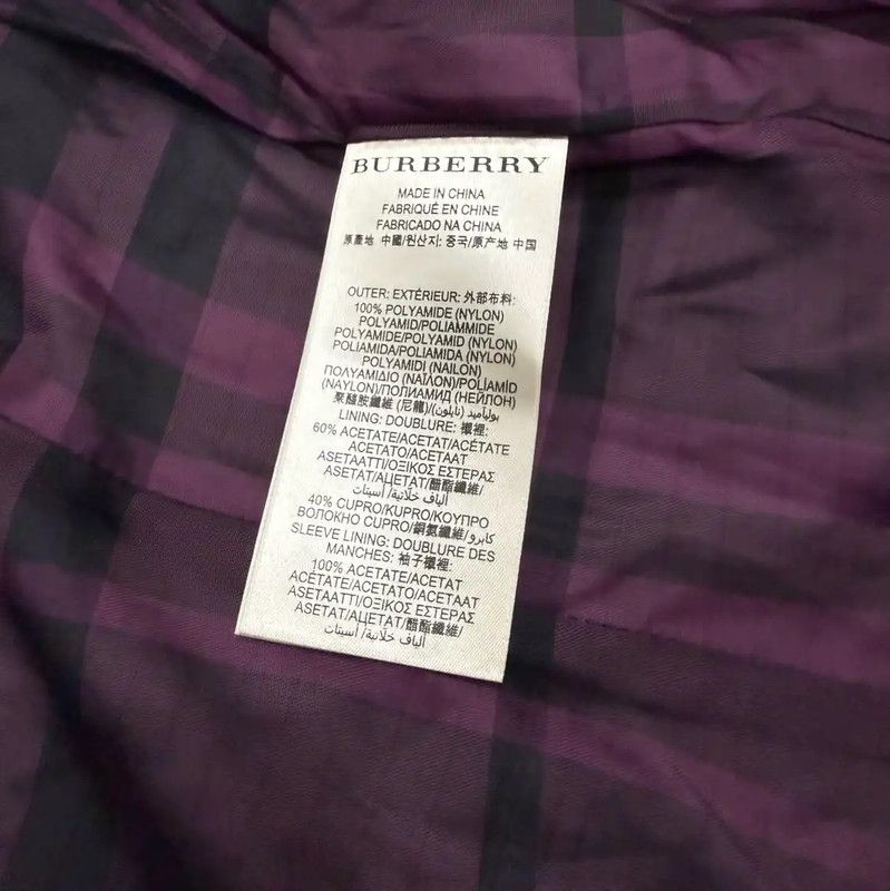 Burberry Burberry Women's Red Polyester Jacket Size L Size L / US 10 / IT 46 - 4 Thumbnail