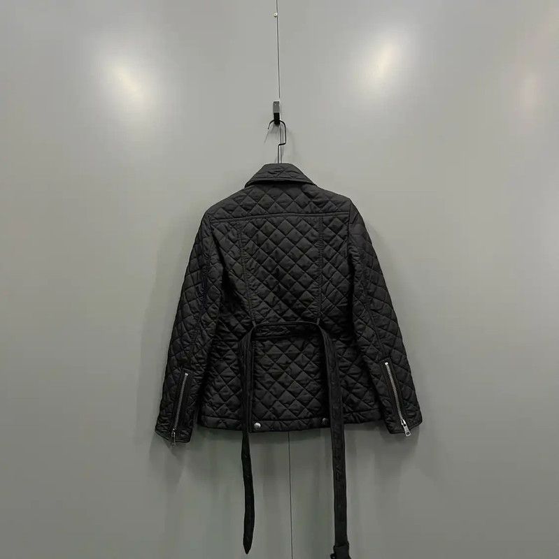 Burberry Burberry Black Cotton Women's Jacket, Size S Size S / US 4 / IT 40 - 2 Thumbnail