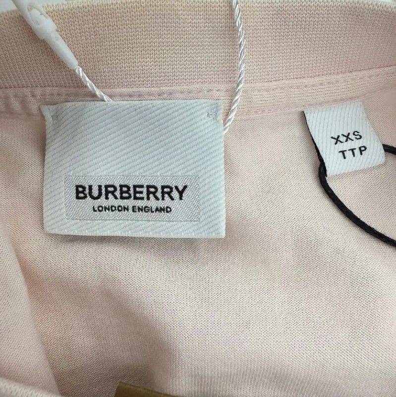Burberry Burberry Summer Pink Cotton T-Shirt Size XXS / US 00 / IT 34 - 3 Thumbnail