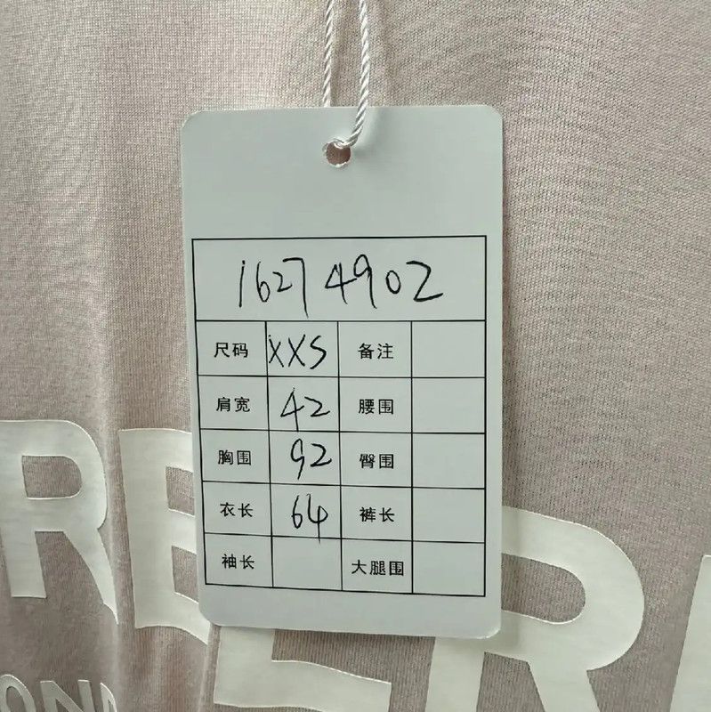 Burberry Burberry Summer Pink Cotton T-Shirt Size XXS / US 00 / IT 34 - 6 Thumbnail