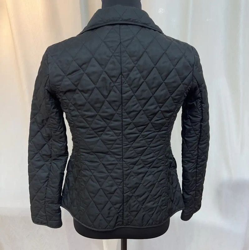 Burberry Burberry Quilted Black Cotton Women's Jacket Size XS / US 0-2 / IT 36-38 - 3 Thumbnail