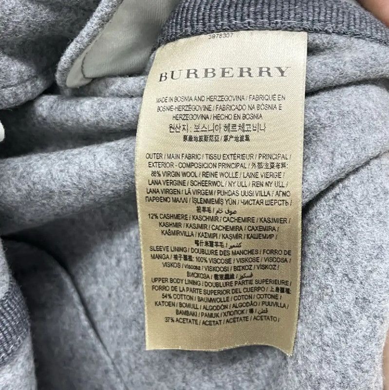 Burberry Burberry Gray Multicolor Women's Coat Size M / US 6-8 / IT 42-44 - 5 Thumbnail