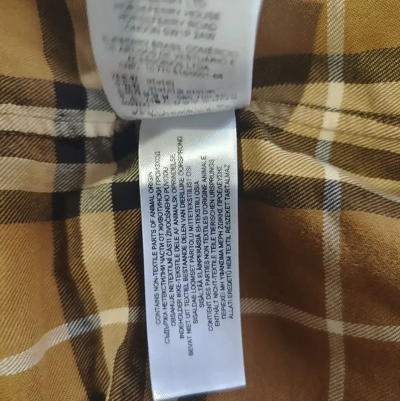 Burberry Burberry Women's Color Block Cotton Shirt Size S / US 4 / IT 40 - 7 Thumbnail