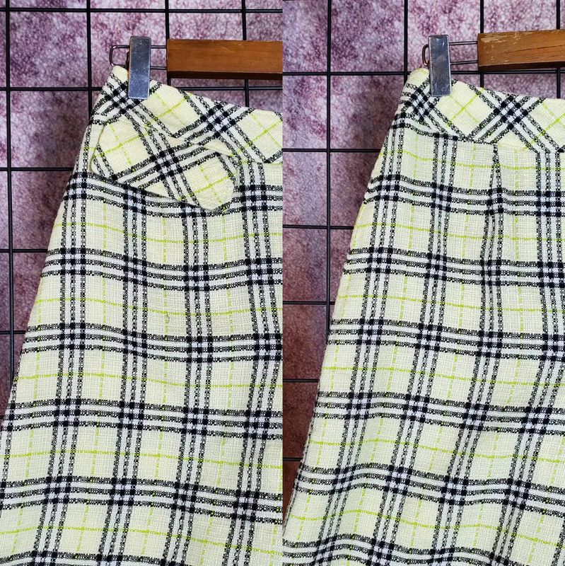 Burberry Burberry Summer Cotton Checkered Casual Pants Size 26" / US 2 / IT 38 - 5 Thumbnail