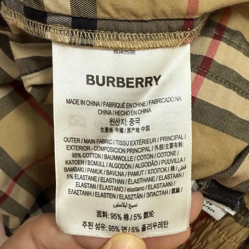 Burberry Burberry Women's Khaki Check Shorts Size 28" / US 6 / IT 42 - 3 Thumbnail