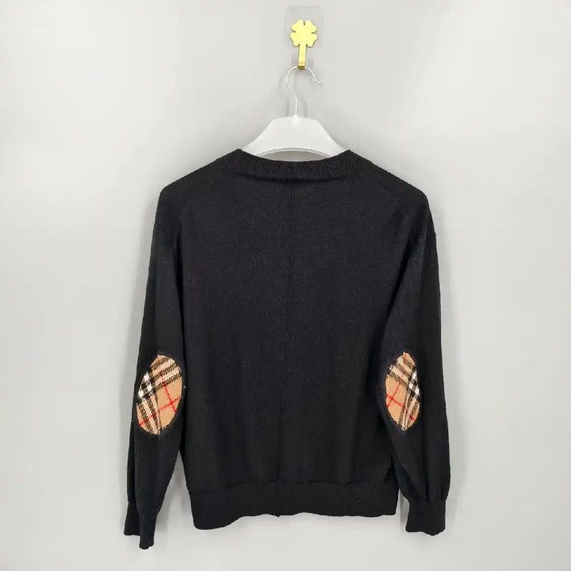 Burberry Burberry Black Women's Cardigan Size L / US 10 / IT 46 - 2 Thumbnail