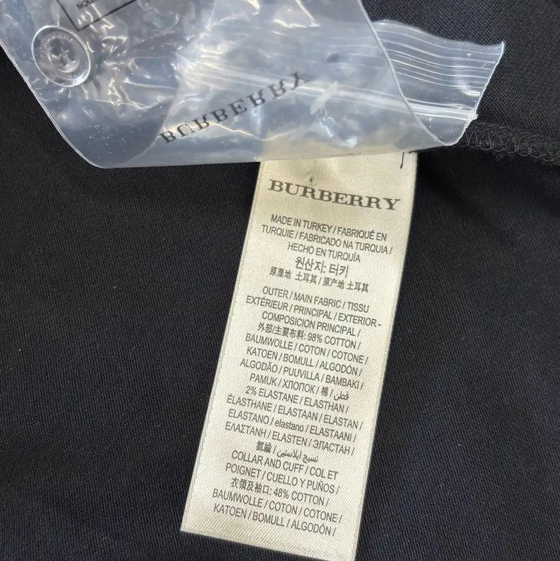 Burberry Burberry Women's Black Cotton T-Shirt Size M / US 6-8 / IT 42-44 - 7 Thumbnail