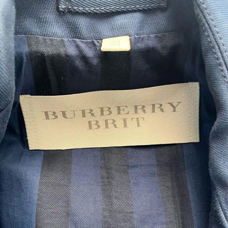 Burberry Burberry Classic Women's Trench Coat in Navy Size S / US 4 / IT 40 - 7 Thumbnail