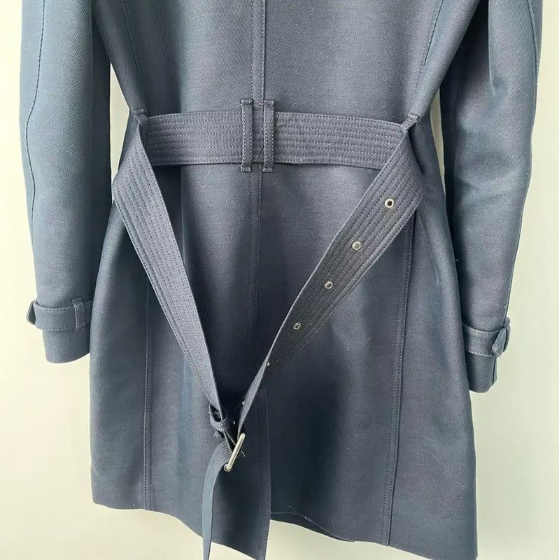 Burberry Burberry Classic Women's Trench Coat in Navy Size S / US 4 / IT 40 - 4 Thumbnail