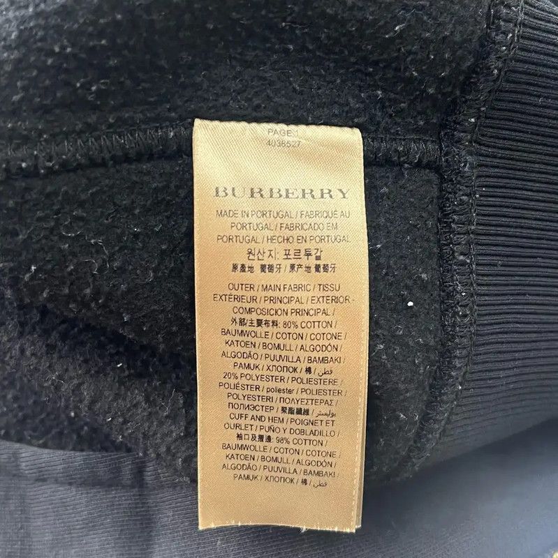 Burberry Burberry Black Cotton Women's Jacket Size L / US 10 / IT 46 - 5 Thumbnail
