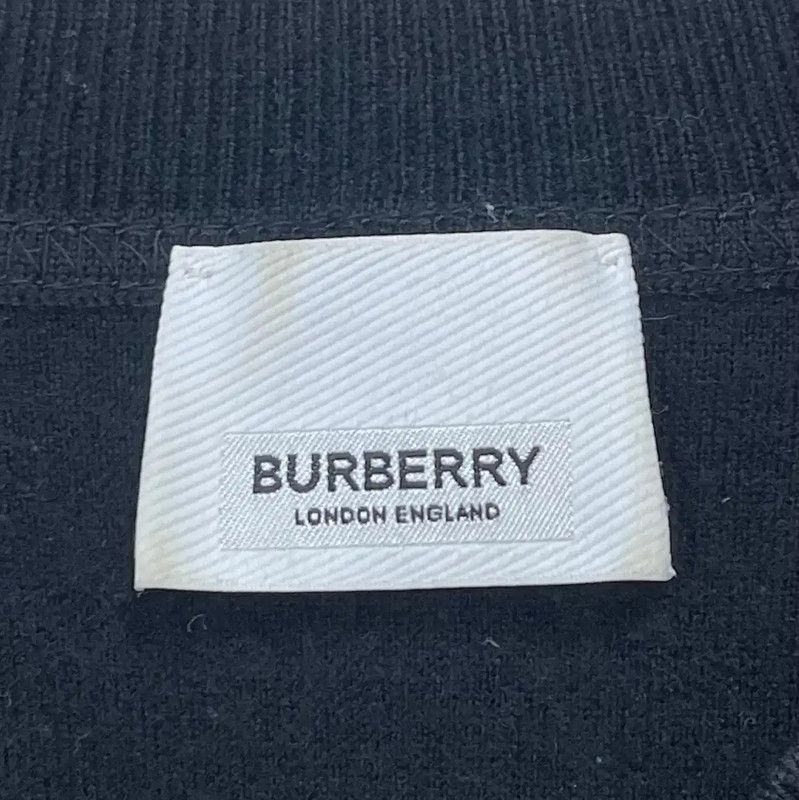 Burberry Burberry Black Cotton Sweatshirt for Women Size M / US 6-8 / IT 42-44 - 3 Thumbnail