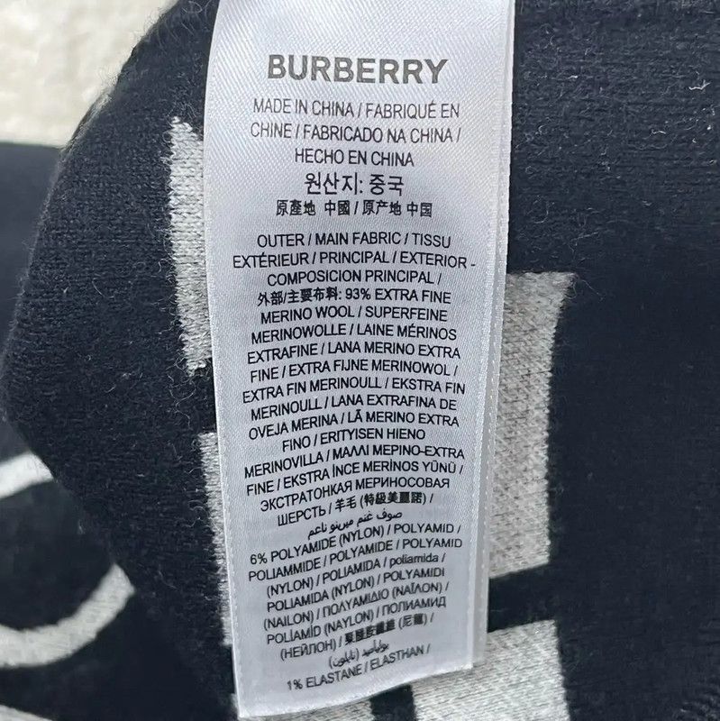 Burberry Burberry Black Cotton Sweatshirt for Women Size M / US 6-8 / IT 42-44 - 4 Thumbnail