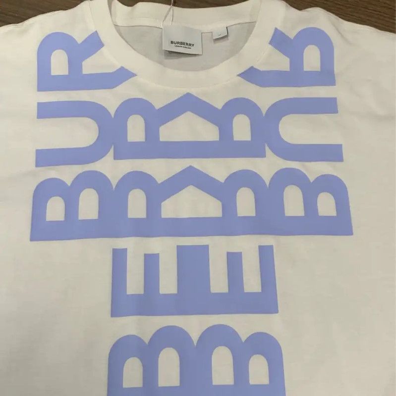 Burberry Burberry Women's Cotton T-Shirt in White Size M / US 6-8 / IT 42-44 - 6 Thumbnail