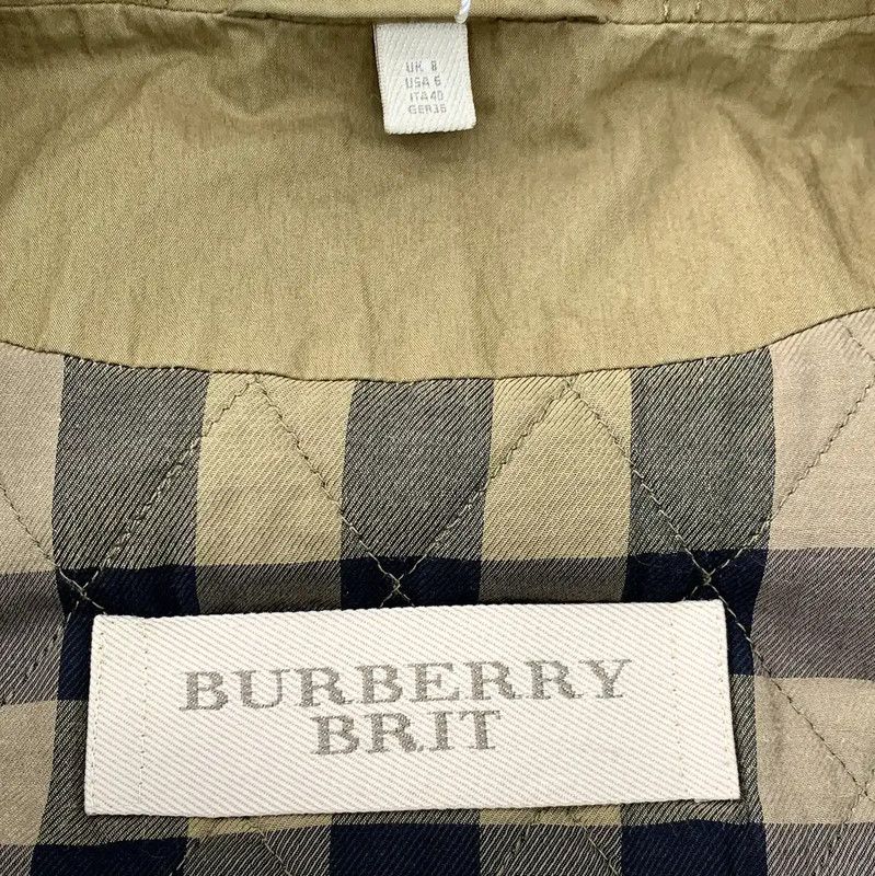 Burberry Burberry Brown Cotton Women's Coat Size M / US 6-8 / IT 42-44 - 5 Thumbnail