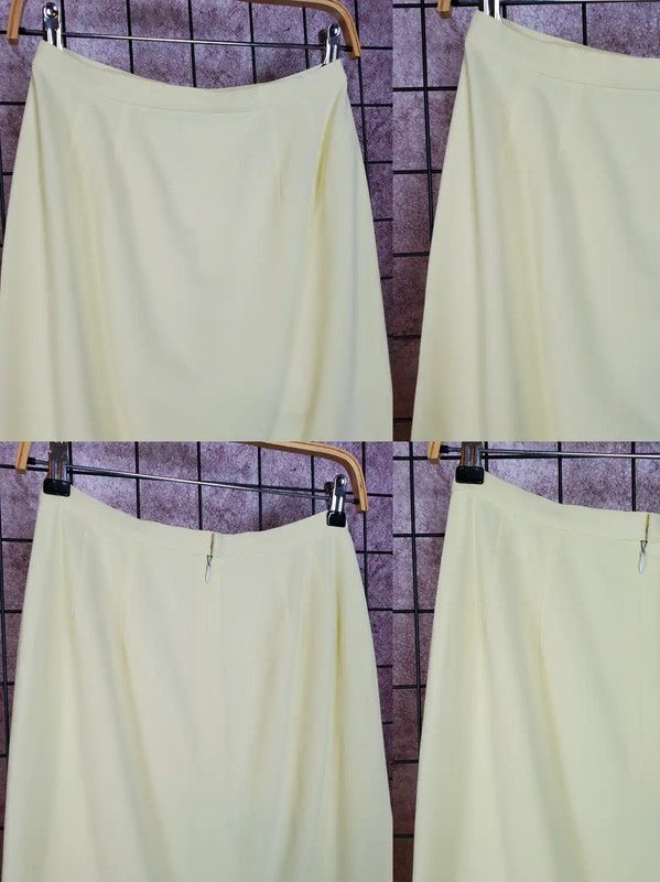 Burberry Burberry Summer Yellow Cotton Short Sleeve Cardigan Size S / US 4 / IT 40 - 5 Thumbnail