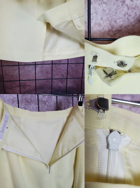 Burberry Burberry Summer Yellow Cotton Short Sleeve Cardigan Size S / US 4 / IT 40 - 7 Thumbnail