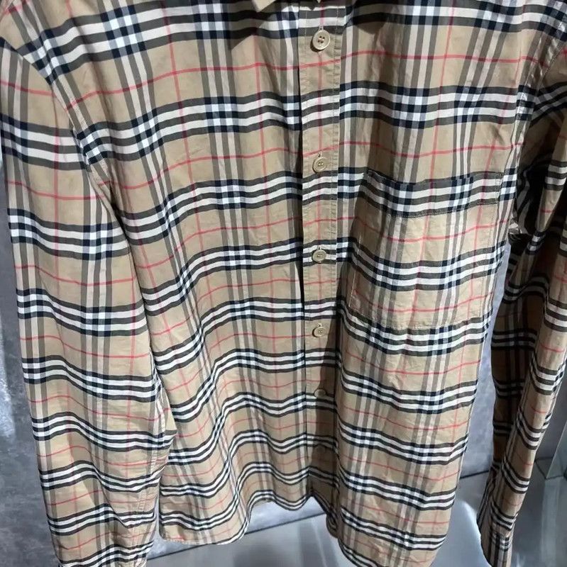 Burberry Burberry Yellow Cotton Women's Shirt Size S / US 4 / IT 40 - 6 Thumbnail