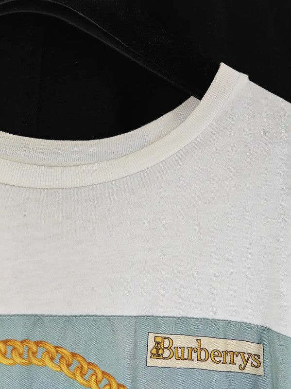 Burberry Burberry Summer Silk Short Sleeve T-Shirt Size M / US 6-8 / IT 42-44 - 5 Thumbnail