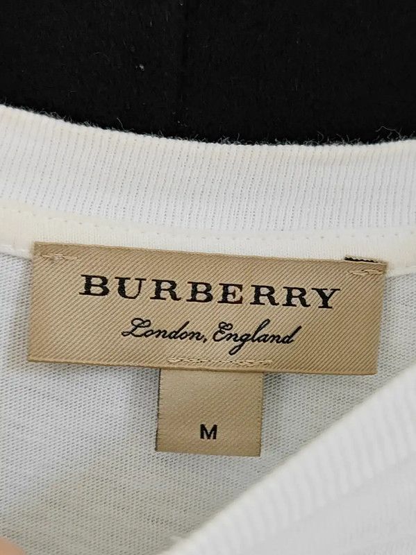Burberry Burberry Summer Silk Short Sleeve T-Shirt Size M / US 6-8 / IT 42-44 - 4 Thumbnail