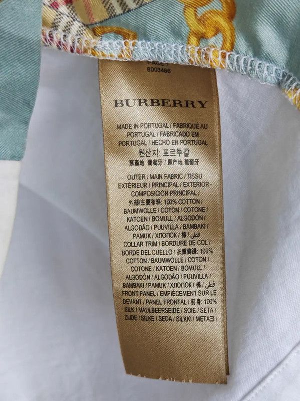 Burberry Burberry Summer Silk Short Sleeve T-Shirt Size M / US 6-8 / IT 42-44 - 7 Thumbnail