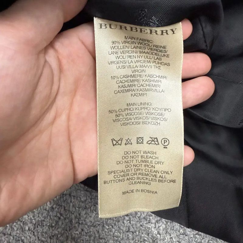 Burberry Burberry Black Polyester Women's Coat Size M / US 6-8 / IT 42-44 - 4 Thumbnail